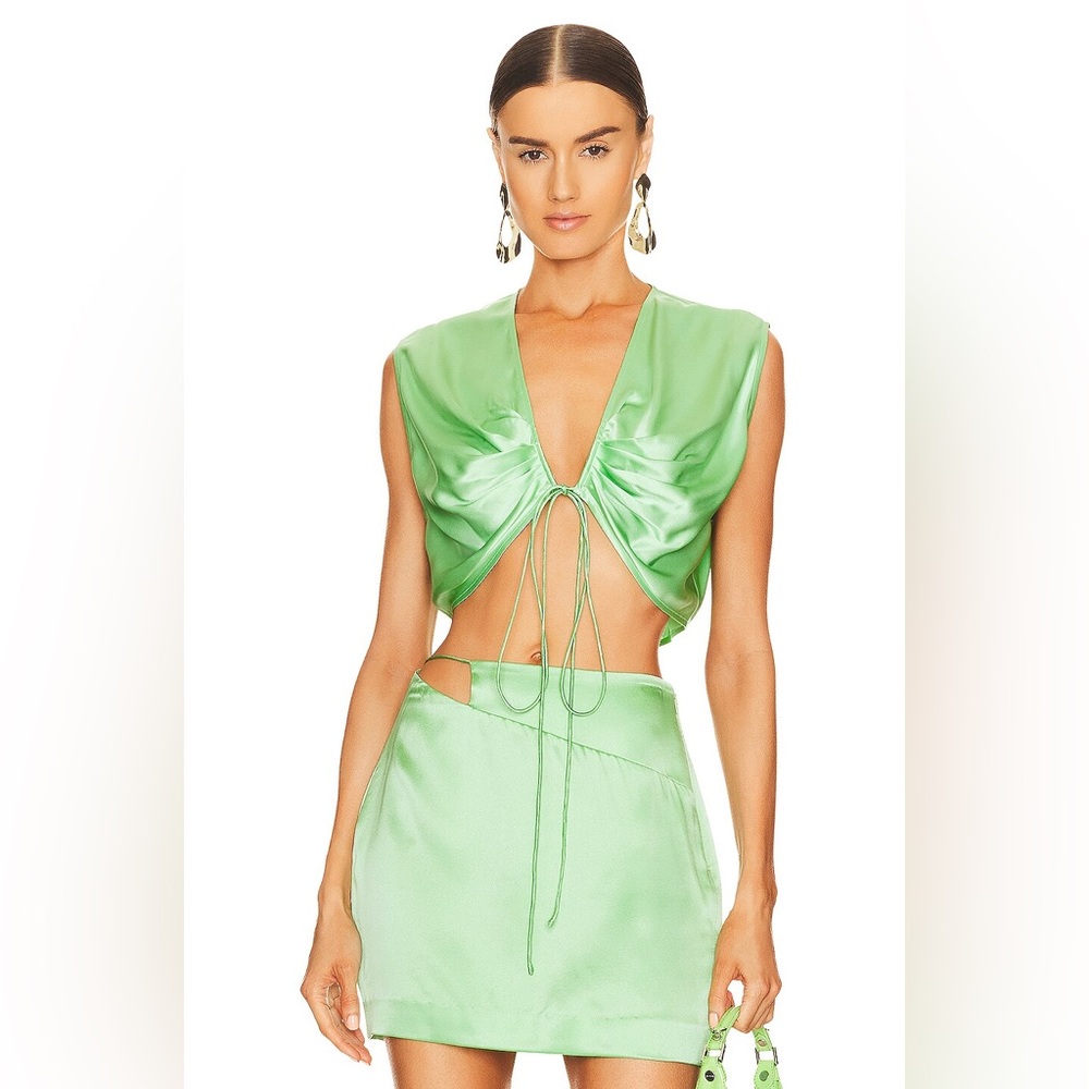The Sei - Draped Crop Top & Skirt Set